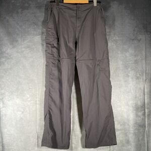 Kathmandu Womens Hiking Convertible Pants Size 12 Grey Outdoor Hiking Camping